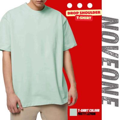 Misty Lemon - Drop Shoulder T-shirt for Men_img_0