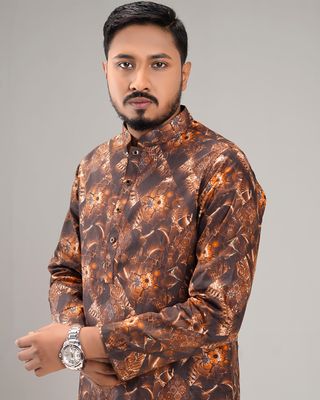 Ajwah's Premium Exclusive Print Panjabi_img_2