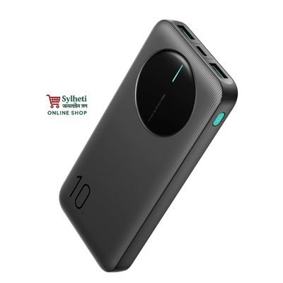 JOYROOM JR-PBF12 LED Monitor 2.4A 10000mAh Power Bank - Black_img_0