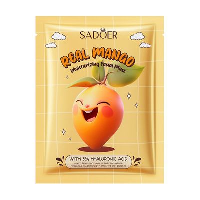 Sadoer Real Mango Sheet Mask With 35% Hyaluronic Acid_img_0