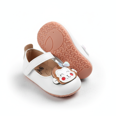 Baby Girls Monkey Soft PU Leather Shoes (6 - 24 months) for yours BABUU_img_2