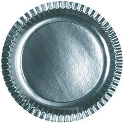 Disposable Silver Paper Plate_img_0