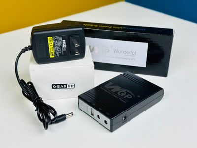 WGP Mini UPS With GearUP Adapter Combo- Backup upto 6 hours_img_1