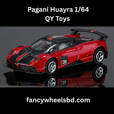 QY Toys 1/64 Pagani Huayra Red Diecast Model Car_img_0