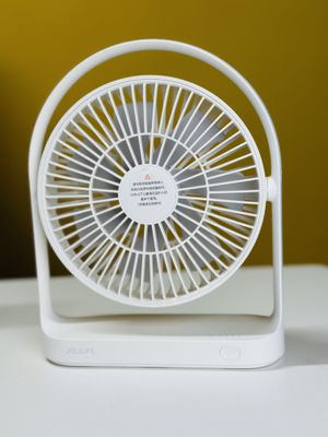 JISULIFE FA19A DC Fan, Run Directly With USB Power From Power Bank Or Solar (Without Battery)_img_4