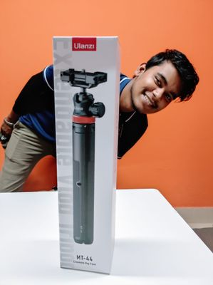 Ulanzi MT44 Extendable Vlog Tripod With 360° Ball Head – Black Color_img_10