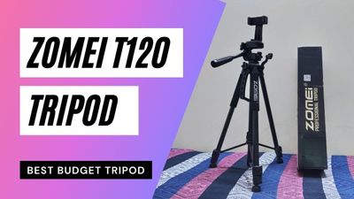 Zomei T120 Mobile & DSLR Tripod-Professional Series (Without Mobile Holder_img_28