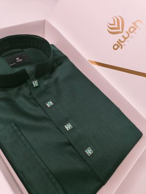 Ajwah’s Luxe Emerald Panjabi_img_0