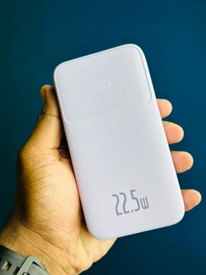 Baseus Comet Series 22.5W 20000mAh Dual Cable Digital Display Power Bank – White Color_img_2
