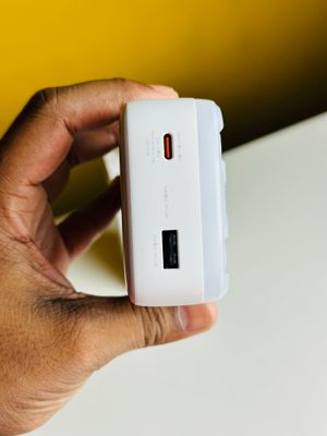 Baseus Comet Series 22.5W 20000mAh Dual Cable Digital Display Power Bank – White Color_img_9