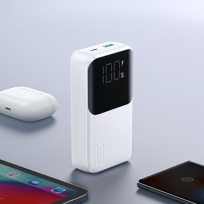 Joyroom JR-PBC07 30W Mini 20000mAh Power Bank With Dual Cables White_img_3