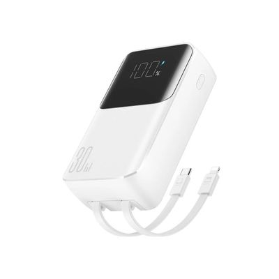 Joyroom JR-PBC07 30W Mini 20000mAh Power Bank With Dual Cables White_img_15