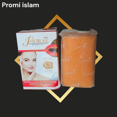 Fiorae Papaya & Gluta Plus Kojic Whitening Soap_img_1