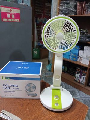 Rechargeable Folding Fan With LED Light (LR Fan)_img_8