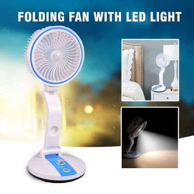 Rechargeable Folding Fan With LED Light (LR Fan)_img_7