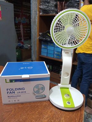 Rechargeable Folding Fan With LED Light (LR Fan)_img_10