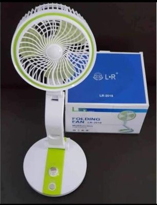 Rechargeable Folding Fan With LED Light (LR Fan)_img_6