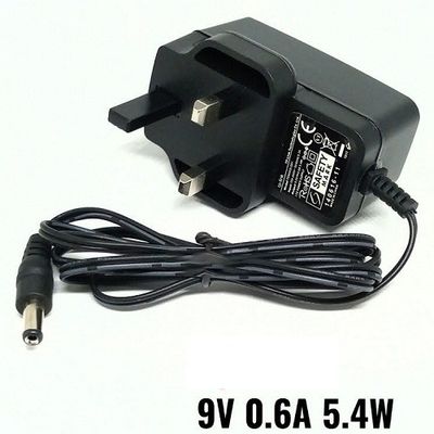 9V 0.6A 5.4W Adapter Charger Power Supply for Router - Multi Plug_img_0
