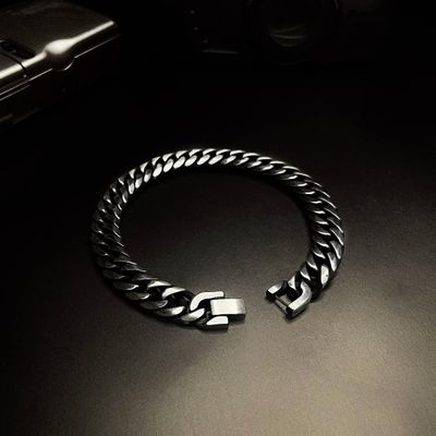 Oxidised Starling Stainless Bracelet_img_1