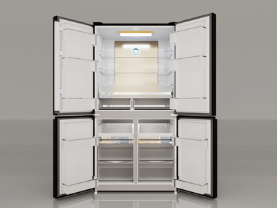 Jamuna 678L Refrigerator JS-FD-9S6G800-DDCD-Black_img_1