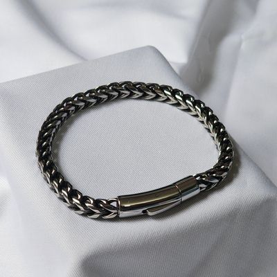 Woven Bracelet & Rope Chain Combo_img_1