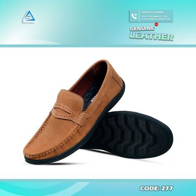 Genuine COW Leather True Moccasin/Loafer For Men -277_img_0