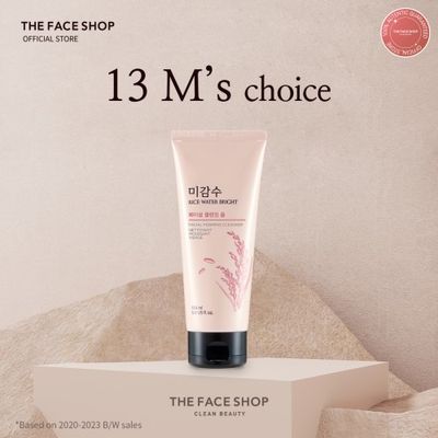 The Face Shop Rice Water Bright Foaming Cleanser – 150ml - 550997_img_1