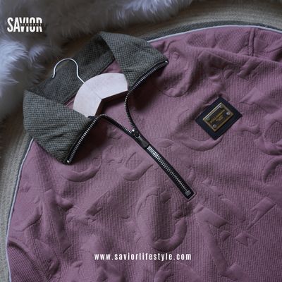 Muted Lavender - Full Sleeve Winter Sweatshirt_img_1