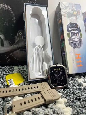 LAXASFIT H11 Smartwatch – Rugged Military Design Bluetooth Call Wireless Charging Fitness & Health Tracker_img_2