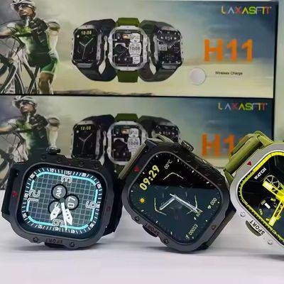 LAXASFIT H11 Smartwatch – Rugged Military Design Bluetooth Call Wireless Charging Fitness & Health Tracker_img_5