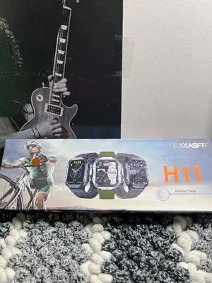 LAXASFIT H11 Smartwatch – Rugged Military Design Bluetooth Call Wireless Charging Fitness & Health Tracker_img_6