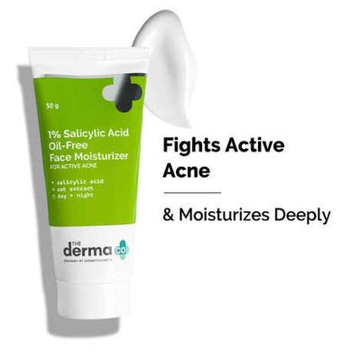 The Derma Co 1% Salicylic Acid Oil-Free Moisturizer - 50g_img_3