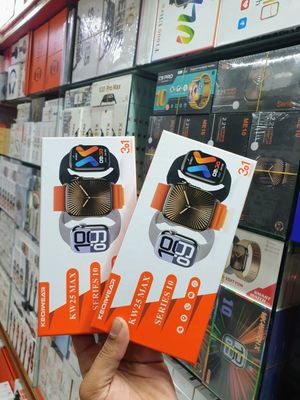 KW25 MAX Smart Watch – 1.91″ HD AMOLED Display, Bluetooth Calling ও 3 Premium Straps_img_3