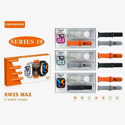 KW25 MAX Smart Watch – 1.91″ HD AMOLED Display, Bluetooth Calling ও 3 Premium Straps_img_4
