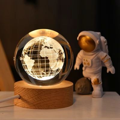 7 Color Changing LED 3D Crystal Ball – Globe_img_0