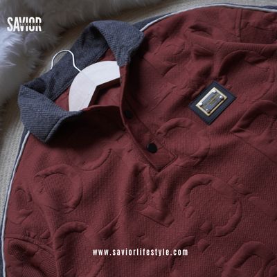 Muted Crimson - Full Sleeve Winter Sweatshirt_img_1