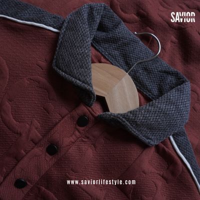 Muted Crimson - Full Sleeve Winter Sweatshirt_img_3