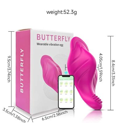 Wireless invisible fit wearable APP remote control close-range fun egg jumping female masturbation device vibrator sexual toy 18_img_4