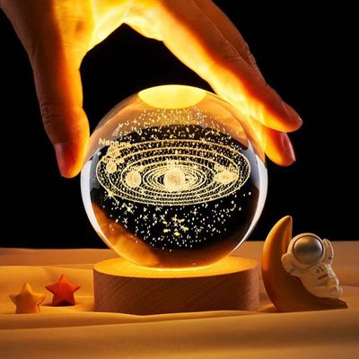 3D Color Changing LED Crystal Ball – Solar System_img_0