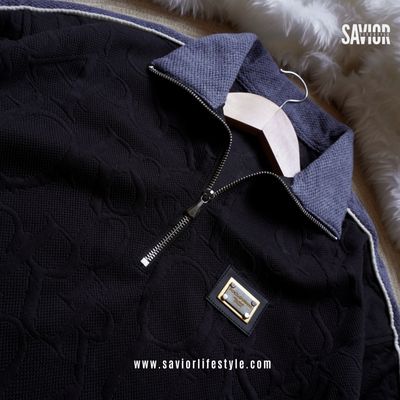 Sky Night Black - Full Sleeve Winter Sweatshirt_img_3