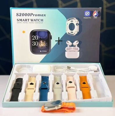 S2000 Pro Max 7-in-3 Smartwatch Combo | Bluetooth Calling, TWS Earbuds & Premium Accessories_img_2