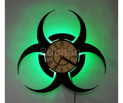 Bdbitan Lighting clock Resident Evil_img_0