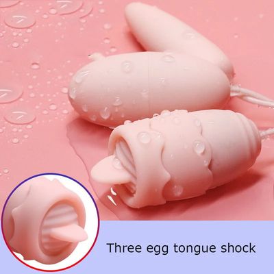 Tongue Vibrator 10 Modes USB 3in1 Vibrating Egg G-spot Massage Oral Licking Clitoris Stimulator Erotic Adults Sex Toys For Women_img_4
