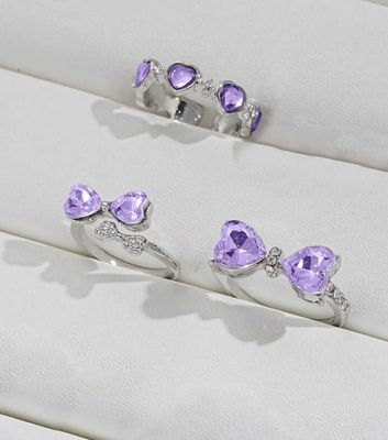 3pcs Bow Finger Ring Set_img_1