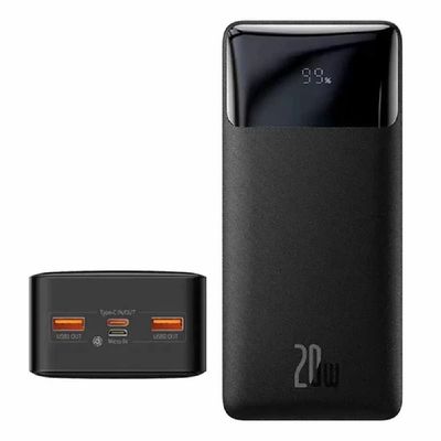 Baseus Bipow 30000mAh 20W Power Bank- Black Color_img_0