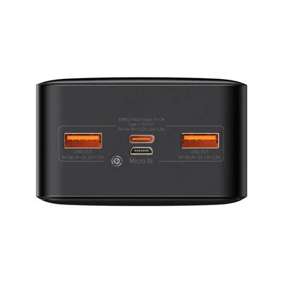 Baseus Bipow 30000mAh 20W Power Bank- Black Color_img_1