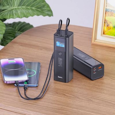 HOCO Q17 Power bank Electric PD140W 25000mAh – Black Color_img_3