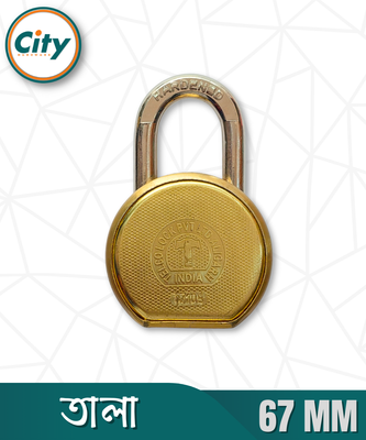 ৬৭ মিমি  তালা ৮ লিভারস ডাবল লকিং হাই সিকিউরিটি প্যাডলক টিপ তালা_img_2