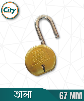 ৬৭ মিমি  তালা ৮ লিভারস ডাবল লকিং হাই সিকিউরিটি প্যাডলক টিপ তালা_img_3