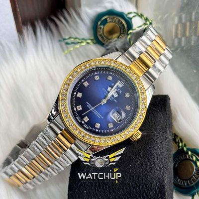 Rolex AA Grade || Dual Tone  || Blue Diamond Stone_img_2